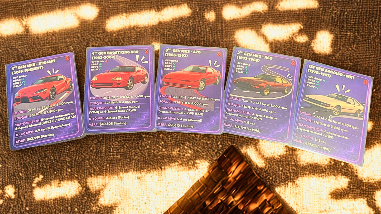 Coming Soon!! Boost King – Generations Collector Card Set